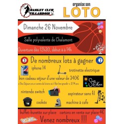 LOTO - Dimanche 26 Novembre 2023 