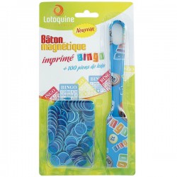 12 bâtons multicolores +100 pions