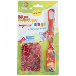 12 bâtons multicolores +100 pions