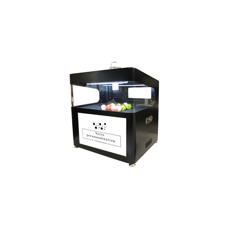 Superbe boulier noir à soufflerie : le Lotopop and Art black édition.