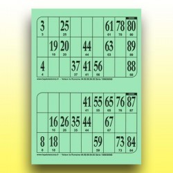 500 plaques de 2 cartons de loto au Palais du Loto