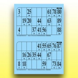 500 plaques de 2 cartons de loto très épaisses 2 mm - 1300 g