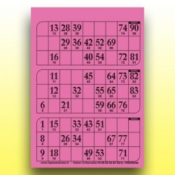 333 plaques de 3 cartons de loto très épaisses 2 mm - 1300 g au Palais du Loto