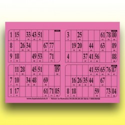 250 plaques de 4 cartons de loto très épaisses 2 mm - 1300 g au Palais du Loto