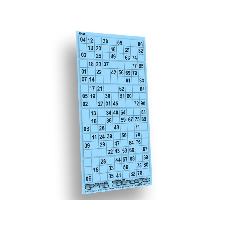 P'ti Bingo, une partie de loto très amusante - Palais du Loto.