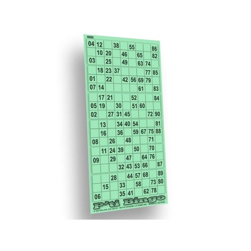 P'ti Bingo, une partie de loto très amusante - Palais du Loto.