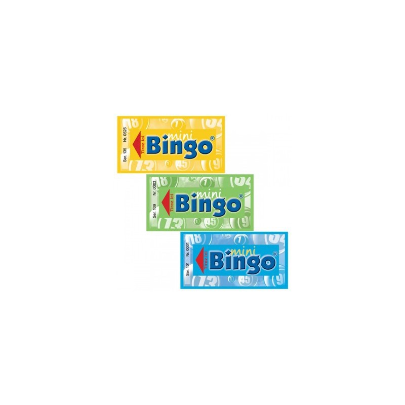 500 tickets Mini-Bingo - Palais du Loto.