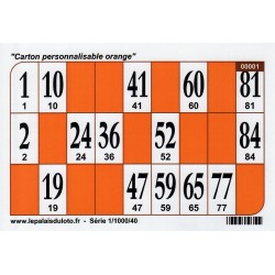 1000 Cartons de loto Bristol 250 g couleur - vert : au Palais du Loto