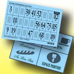 Pack 125 Cartons Rigides de Loto - Jaune - Jour de Fête - Boutique Jour de  fête