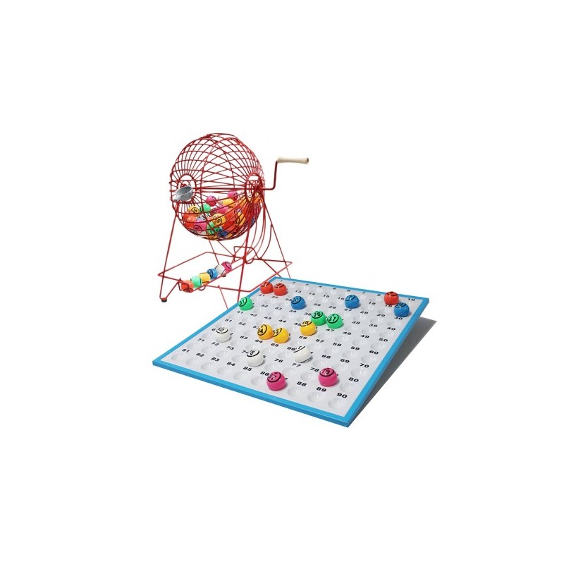 Le boulier loto géant avec son plateau issu de la gamme de nos 3 bouliers  pour loto au Palais du Loto.