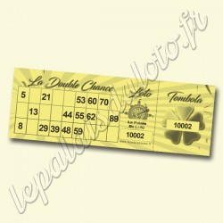 La double chance 2 en bleu - Palais du Loto.