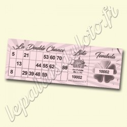 La double chance 2 en bleu - Palais du Loto.