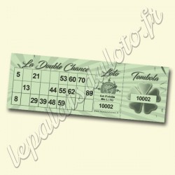 La double chance 2 en bleu - Palais du Loto.