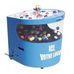 Boulier à soufflerie I Airball Pro Machine de tirage loto + 90 boules