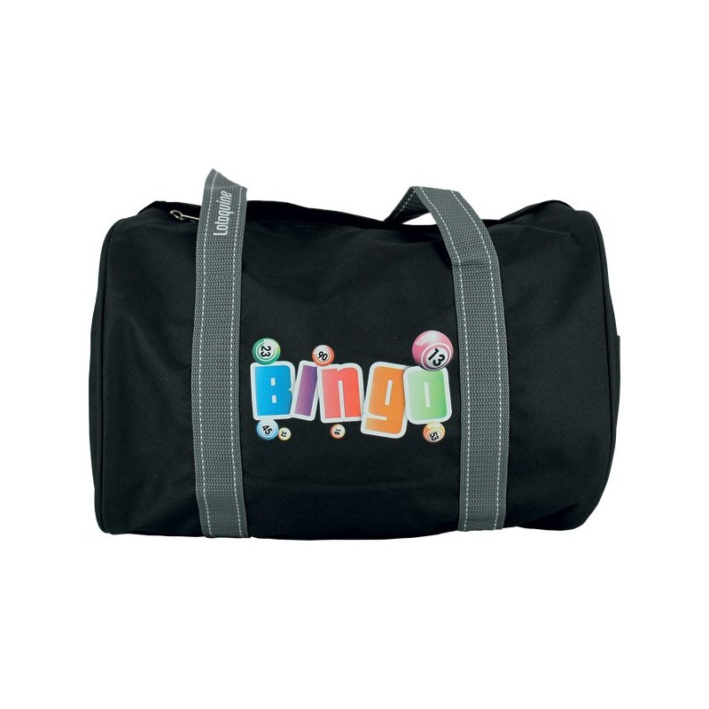 Sac Bingo bleu faisant partie du lot de 3 sacs Bingo - Palais du Loto.