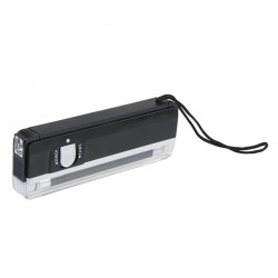 Lampe UV pour lire l’encre invisible fluorescente.